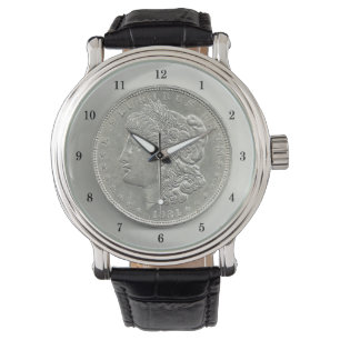 Montre-bracelet argent Morgan 1921