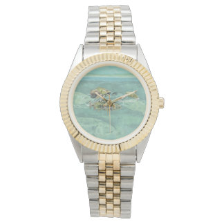 Montre bracelet bicolore unisexe