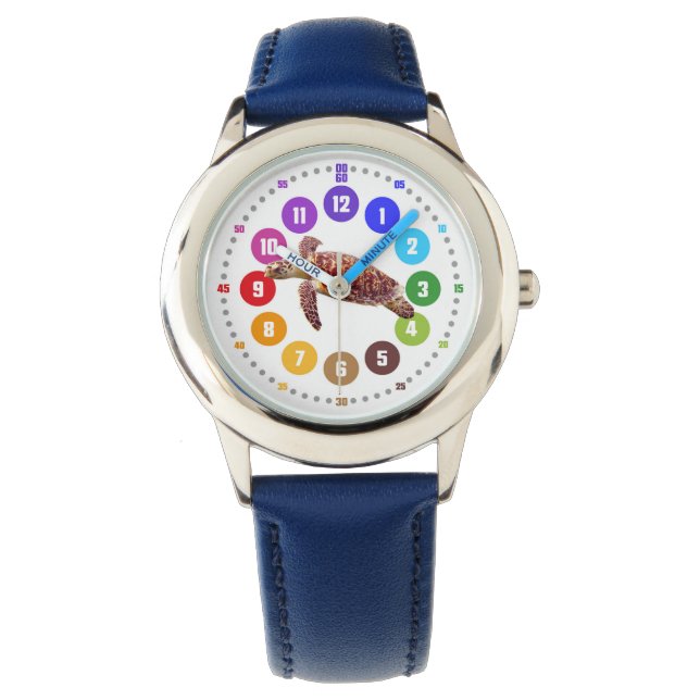 Montre-bracelet comme montre pour enfants - cadeau (devant)