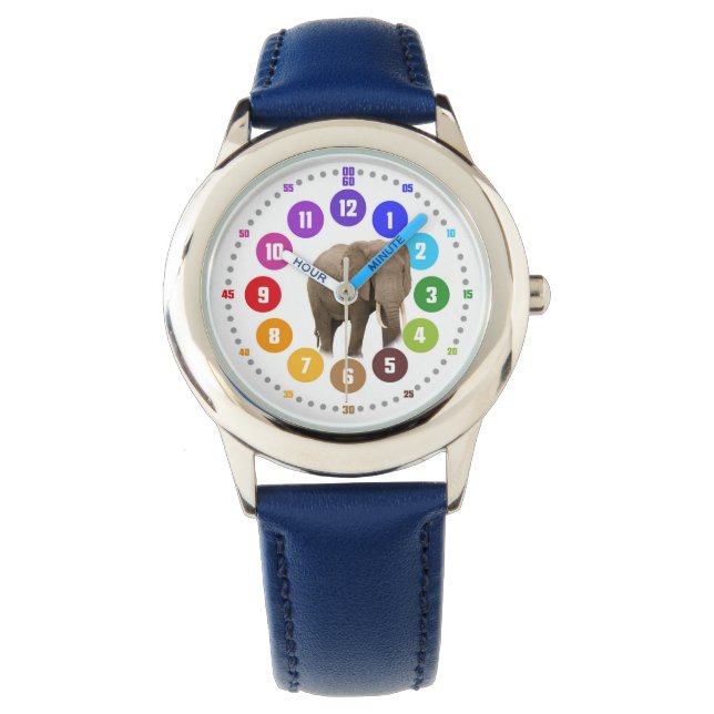 Montre-bracelet comme montre pour enfants - cadeau (devant)