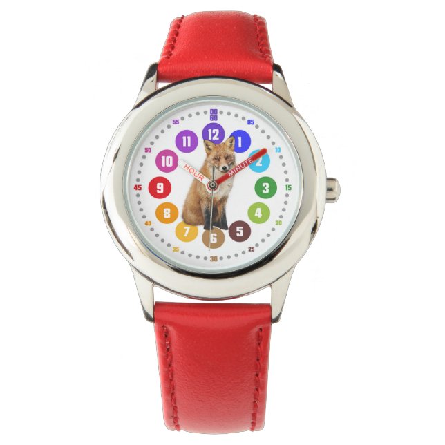Montre-bracelet comme montre pour enfants - cadeau (devant)