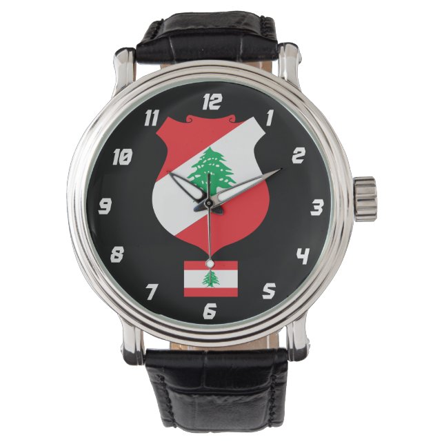Montre-bracelet de coutume de Lebanon* (devant)