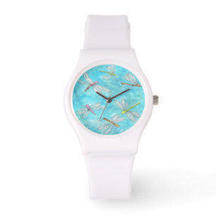 Montre-bracelet de libellule