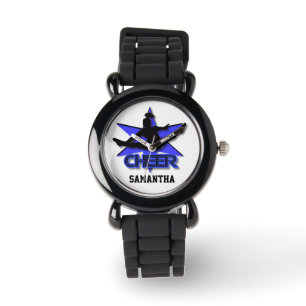 Montre-bracelet de parties scintillantes de