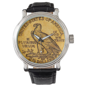 Montre-bracelet de pièce de monnaie d'Eagle