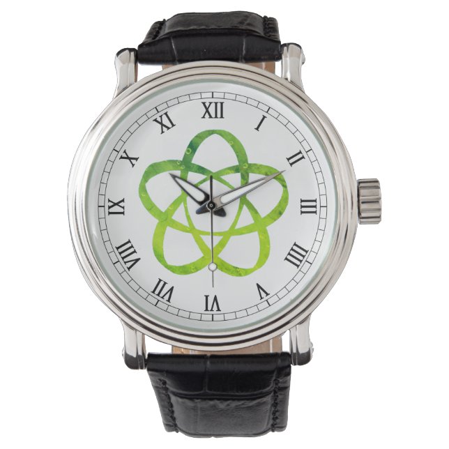 Montre-bracelet Green Swirl (devant)