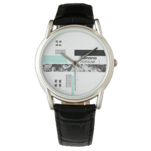 Montre-bracelet polyvalente unisexe Banana par