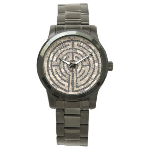 Montre-bracelet unisexe du labyrinthe V