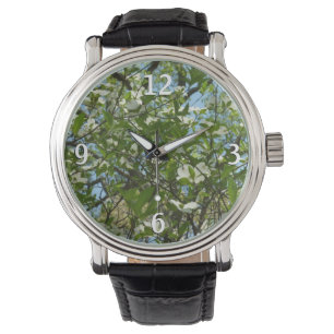 Montre Branche of Dogwood Blossoms Spring Trees
