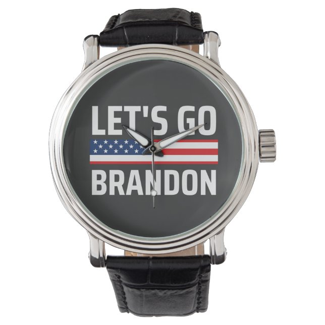 Montre Brandon chant joe biden (devant)