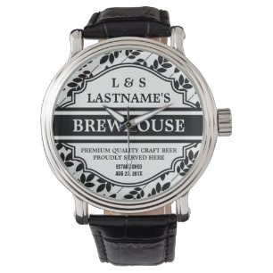 Montre Brasserie de bière personnalisée