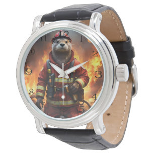 Montre **"Bravoure éclatante : Le pompier Otter"**