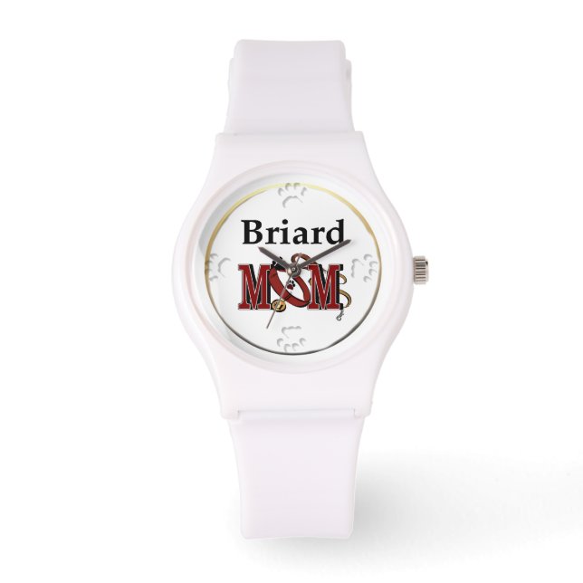Montre Briard Dog MOM (Recto)
