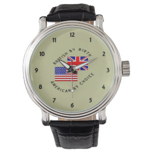 Montre Britannique de naissance, Américain par choix, Tex