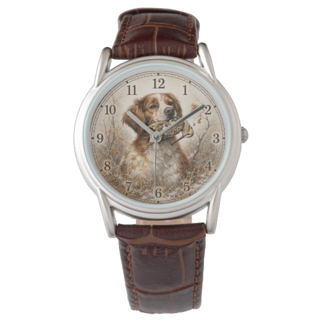 Montre Brittany Spaniel & Woodcock Hunt (devant)