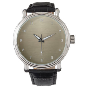 Montre Bronze brossé