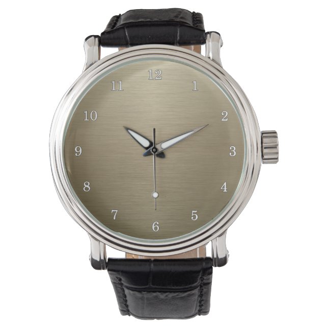 Montre Bronze de Brushed (devant)