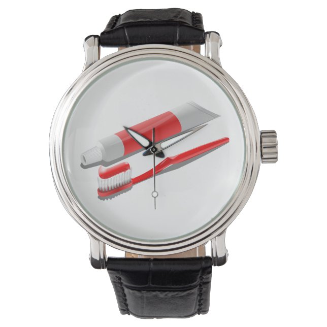 Montre Brosse À Dents Et Presse-Dents (devant)