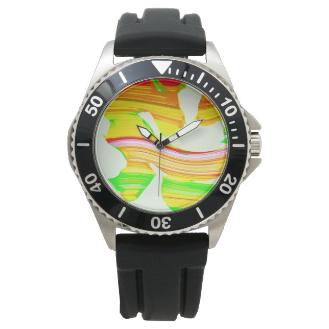 Montre Brosse arc-en-ciel (devant)