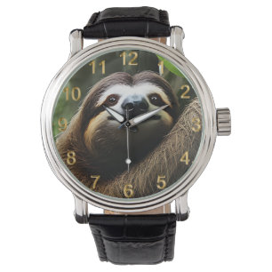 Montre Brown Foulus Sloth, Mens Watch