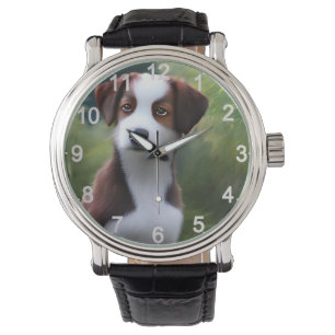 Montre Bruce La Frontière Collie Puppy, Regardez