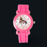 Montre Brun sauvage et gratuit Hackney cheval fille cadea<br><div class="desc">Les filles de chevaux sauvages et libres hackney regarder des cadeaux de fête de cheval gracieusement galopant hackney brown cheval,  beau cadeau personnalisé pour les amateurs de cheval.</div>