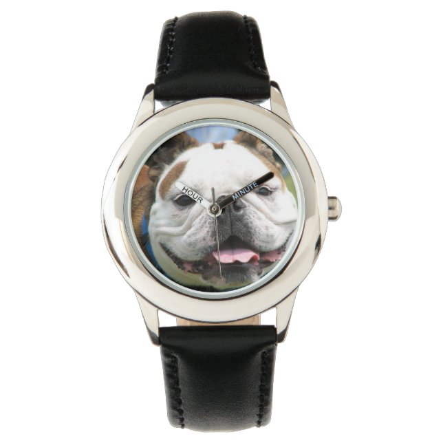 Montre Bulldog anglais (devant)