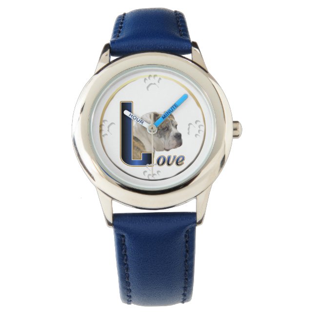 Montre Bulldog Love Art Cadfts (devant)