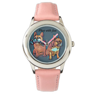 Montre Bulldoge with fun