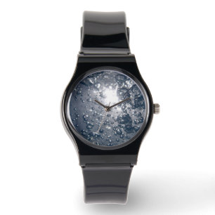 Montre Bulles d'eau claire cool
