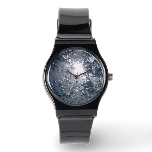 Montre Bulles d'eau claire cool (Recto)