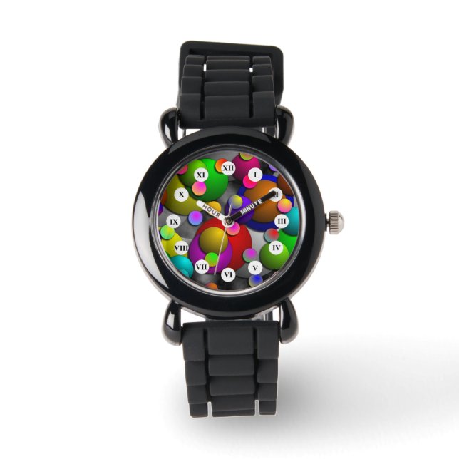 Montre Bulles (R Face) par Kenneth Yoncich (Recto)