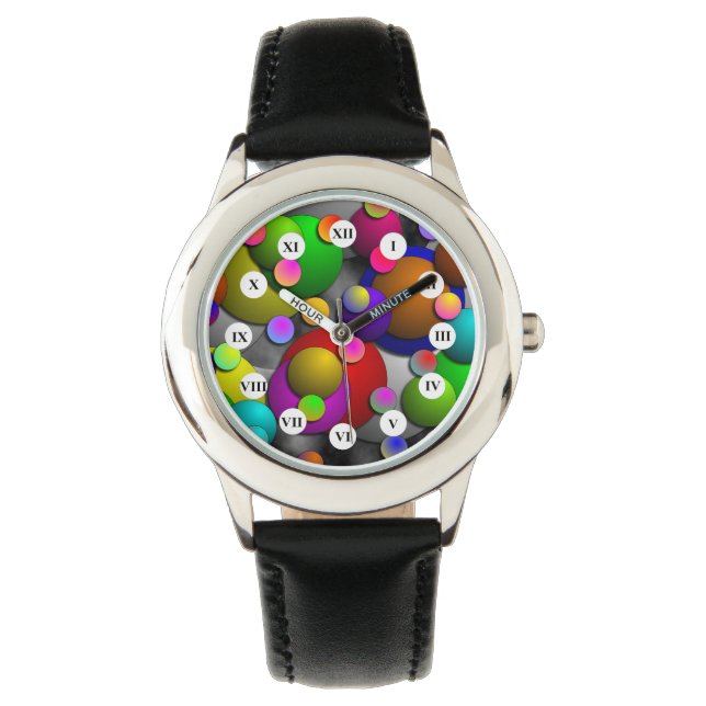 Montre Bulles (R Face) par Kenneth Yoncich (devant)