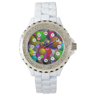 Montre Bulles (Roman Face) par Kenneth Yoncich