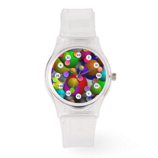 Montre Bulles (Roman Face) par Kenneth Yoncich