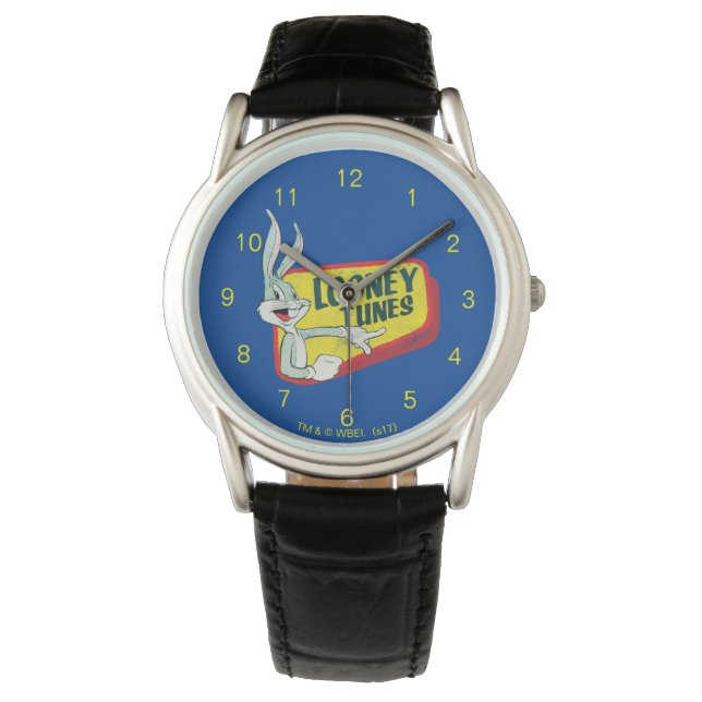 Montre BUNNY™ LOONEY TUNES™ Correctif rétro (devant)