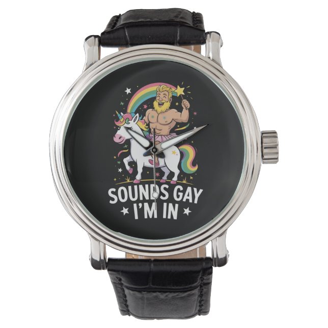 Montre Ça a l'air gay, j'entre (devant)