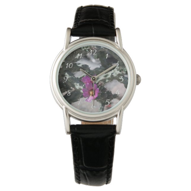 Montre Cactus Challa en fleurs (devant)