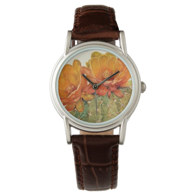 Montre Cactus Orange Blossoms (devant)