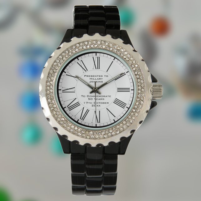 Montre cadeau 50e anniversaire (Créateur téléchargé)