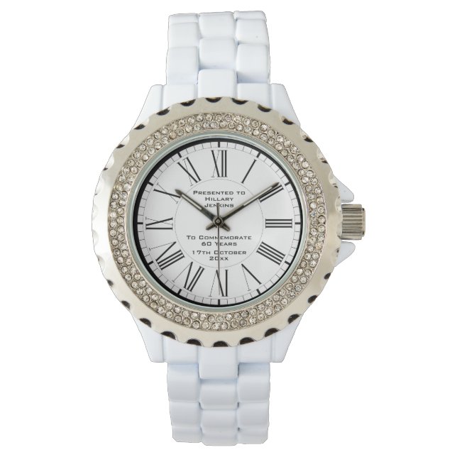 Montre Cadeau 60ème Anniversaire (devant)