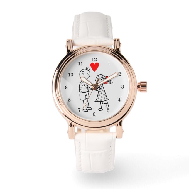 Montre Cadeau Couple Amour (Recto)