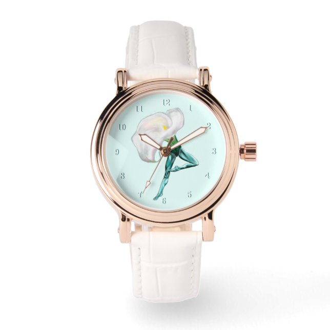 Montre Cadeau Danseuse de Ballet Lily Calla Baller (Recto)