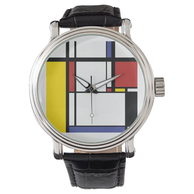 Montre Cadeau de flacons - Piet Mondrian (devant)