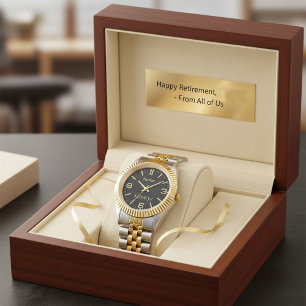 Montre Cadeau de retraite élégant pour lui Luxe