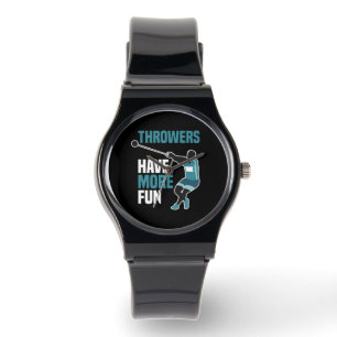Montre Cadeau de sport de lancer de marteau d'athlétisme