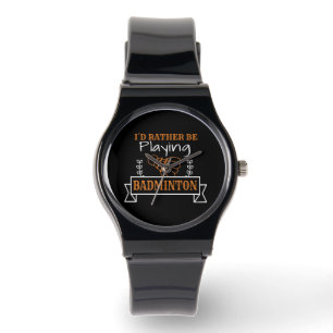 Montre Cadeau du joueur de badminton