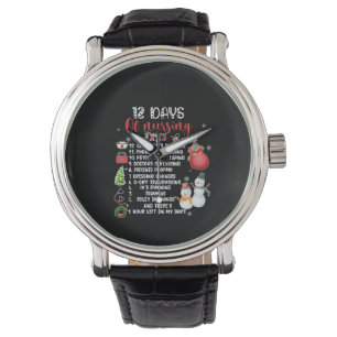 Montre Cadeau Infirmière 12 Jours D'Infirmière