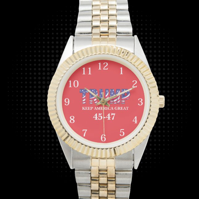 Montre Cadeau Trump 45-47 (Créateur téléchargé)