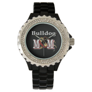 Montre Cadeaux anglais de maman de bouledogue